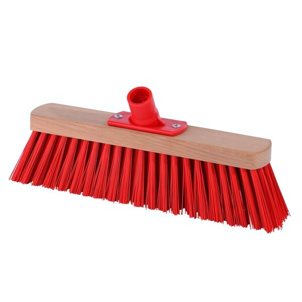 Щетка для улицы деревянная 30 см цвет в ассортименте