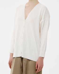 Кардиган базовый айвори