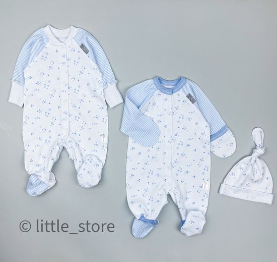 Комплект "Нежность" Голубые звезды