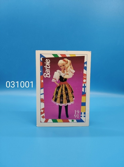 Аксессуар винтажная карточка Барби 90х 031001