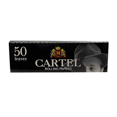 !Бумага для сигарет "Cartel" Black 50л*50шт