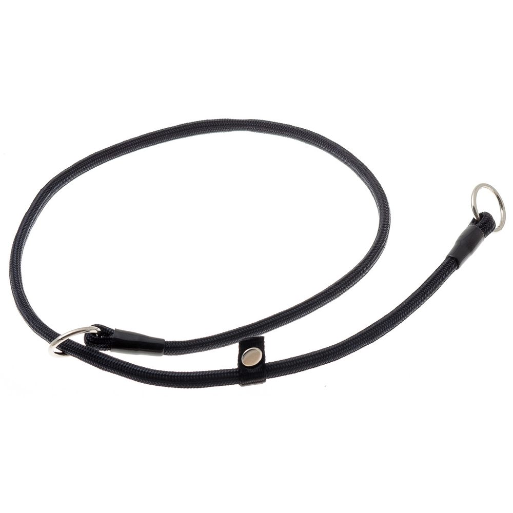 V.I.PET Ошейник-удавка (со стопором) с 2-я кольцами круглый 6 мм, 65 см