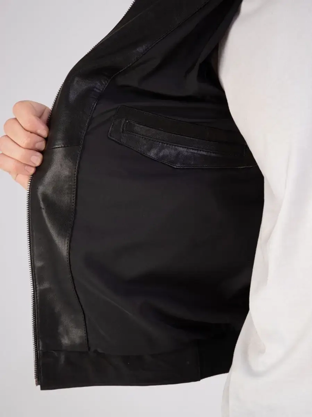 Куртка кожаная из натуральной кожи