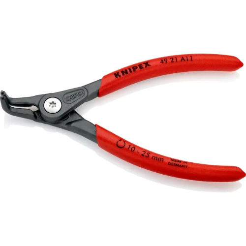 Прецизионные щипцы для стопорных колец черненая 130 мм Knipex 49 21 A11 SB