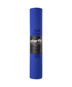 Коврик для йоги и фитнеса STARFIT FM-201, TPE, 183x61x0,4 см, темно-синий/синий