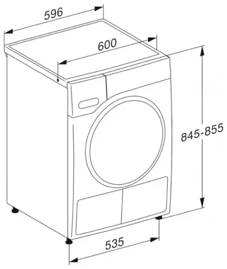 Сушильная машина Miele TWV780WP