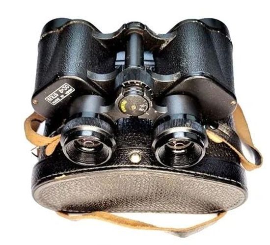 Бинокль военный полевой БПЦ5 8х30, СССР 1981 г. Без ремней, в комплекте кожаный кофр
