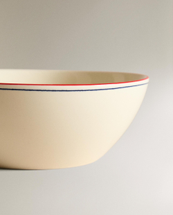Zara Home миска из фарфора, цвет разноцветный, 16 см · 9610/211