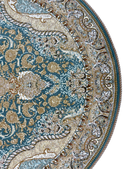 Ковер Mashad 1200 G146 Blue/Grey Овал
