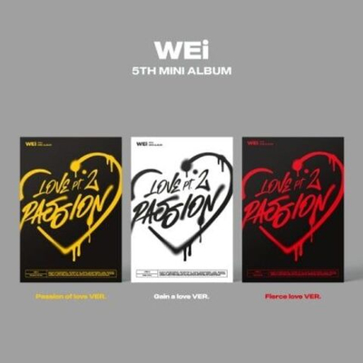 Альбом WEi - Love Pt.2 : Passion 5th Mini Album RANDOM Version