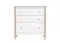 Комод Ellipse Classic 3 ящика Белый (витрина СПб)