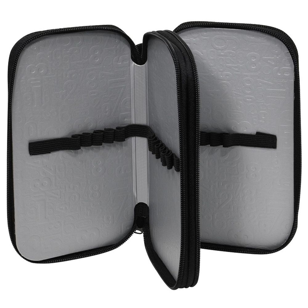 Пенал 2 отделения 190х105 Schoolformat Monster Truck, софттач