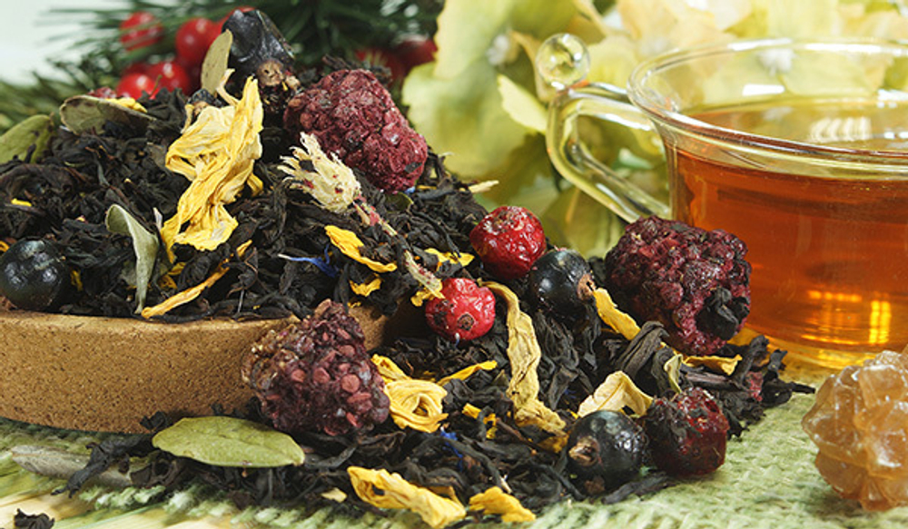 Черный чай Таежный сбор РЧК 500г