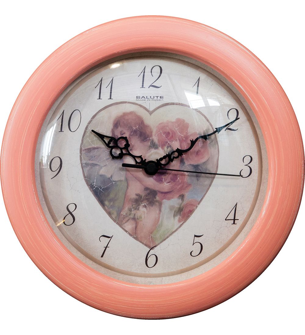 Салют SLT- 98 Часы настенные «ШЕББИ ШИК»