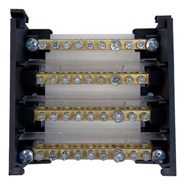 Клеммный (распределительный) блок 4-полюсный 80A Schrack Technik IKB04016--
