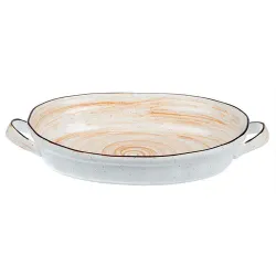 Блюдо овальное 30,5*23*5,7 см 2200 мл с ручками Desert Fusion P.L. Proff Cuisine [1]