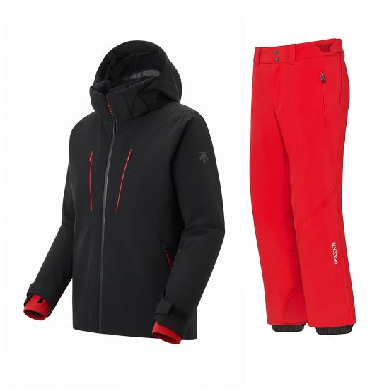 Костюм горнолыжный Descente FINDER (Black-Red) 25/26
