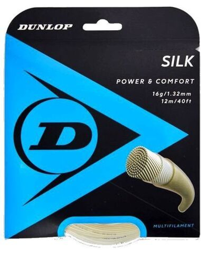 Струны теннисные Dunlop Silk (12 m) - natural