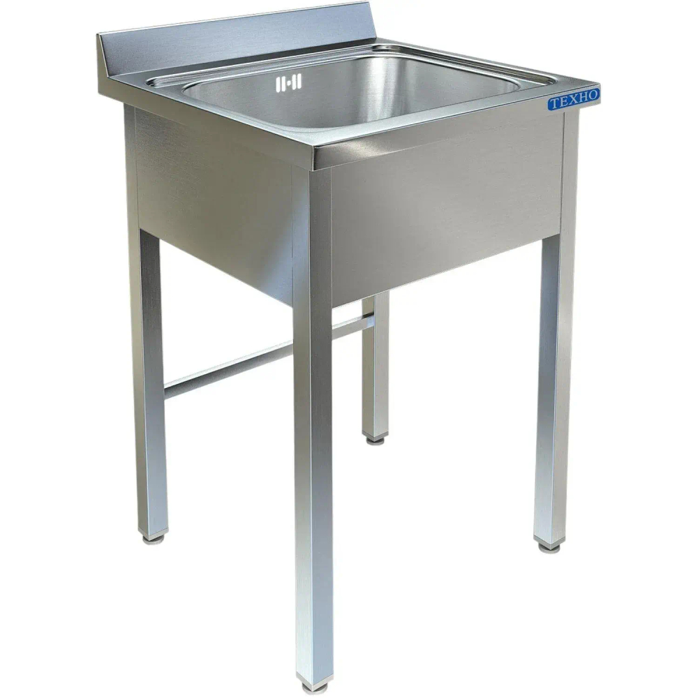 Ванна моечная ТТ_ВМ-12/557 цт. 1 емк., фарт., борт,(304), 600x700x850