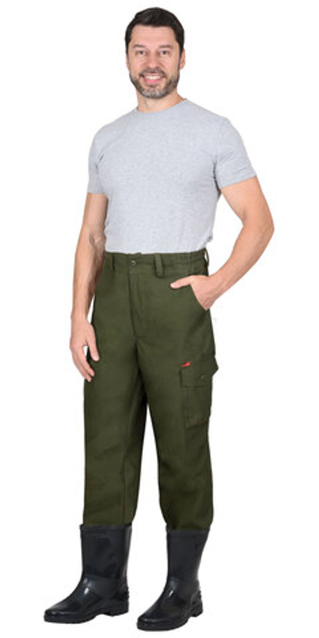 Брюки СИРИУС-ГЕО (п-но палаточн.) Хаки