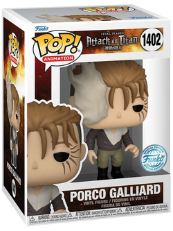 Фигурка Funko POP! Animation Attack on Titan S4 Porco Galliard (Exc) (1402) 71251