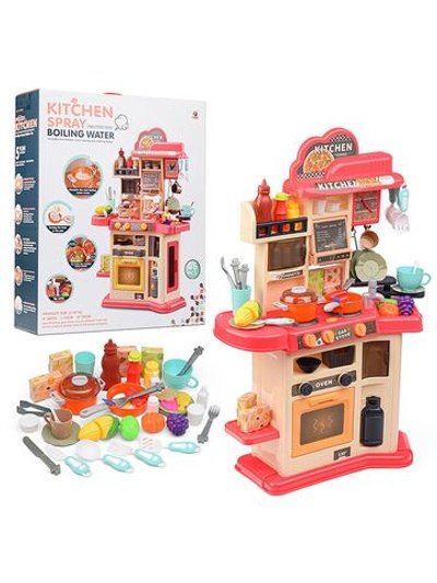 Игровой набор кухня Мастер шеф цвет розовый (MJL-911)
