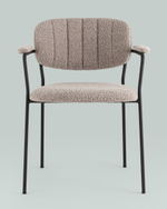 Стул Кэрол букле серый