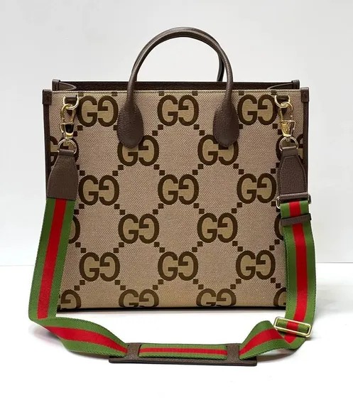 Сумка-тоут Gucci с мотивом Jumbo Gg
