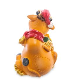 AF-1014/3 Фигурка «Новогодний Бык» 10 см