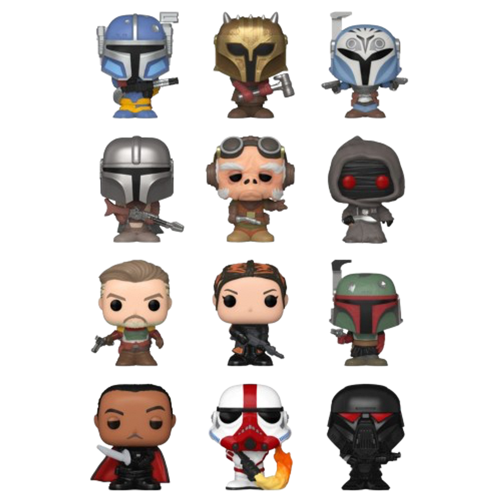 Рандомная Фигурка Funko Bitty POP! Star Wars Mandalorian Mystery