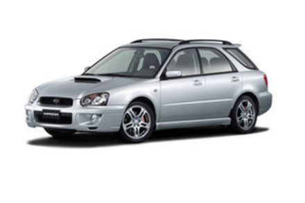 Багажники на Subaru Impreza 2002-2007 универсал на рейлинги