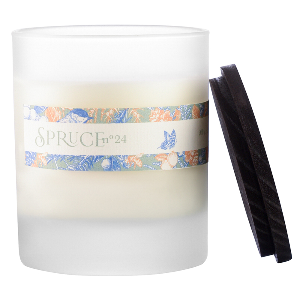 Свеча ароматическая enchanted forest, spruse, 40 ч