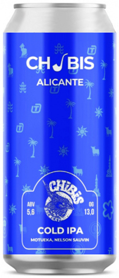 Пиво Чибис Аликанте / Chibis Alicante 0.45 - банка