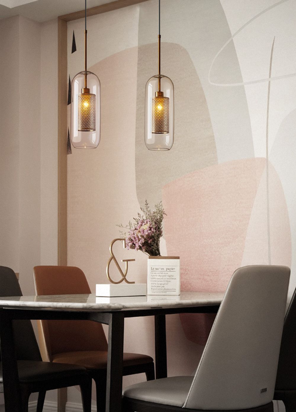 Подвесной светильник CATCH SMOKY B D30