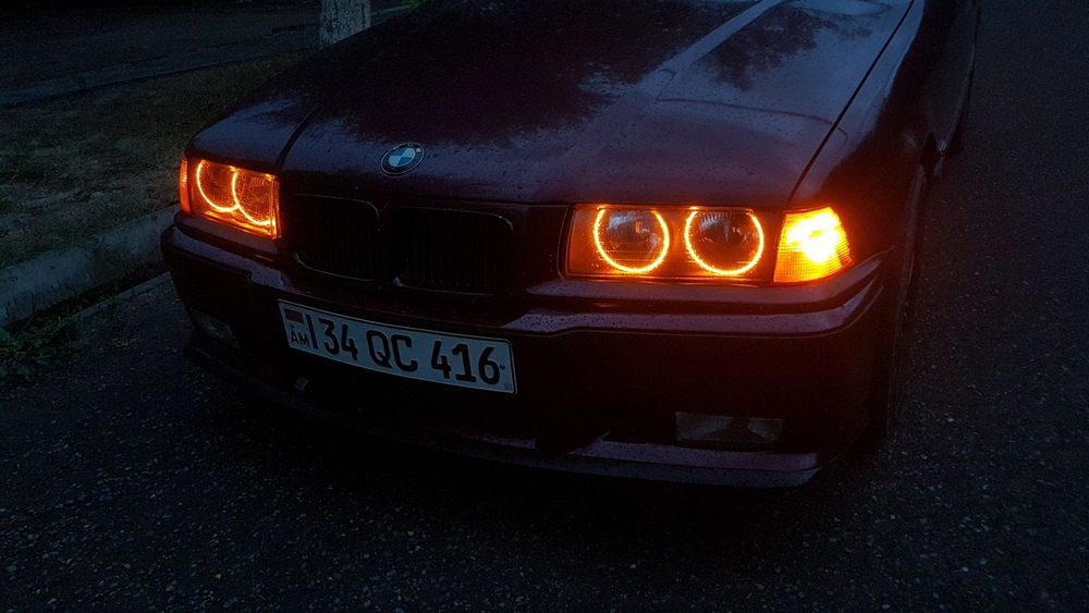 Ангельские глазки BMW E 30 , E 32 , E 34 (Белый )