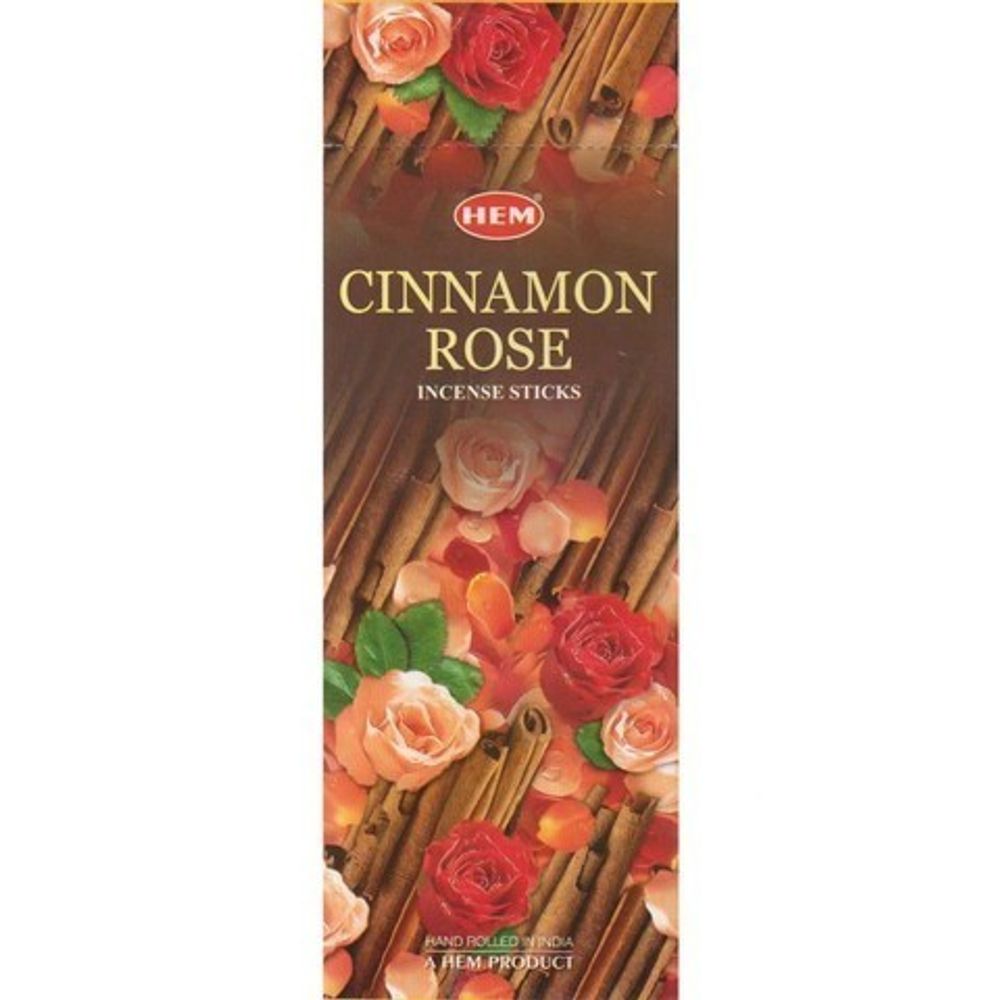 HEM Cinnamon Rose шестигранник Благовоние Корица Роза
