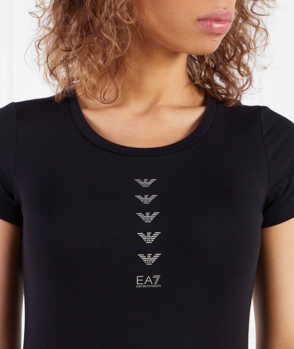 Футболка EA7 - черный(6RTT27 TJQDZ)