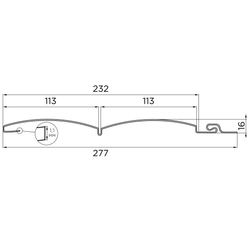 Сайдинг виниловый FineBer Blockhouse Classic Color Слоновая кость 3660х232 мм
