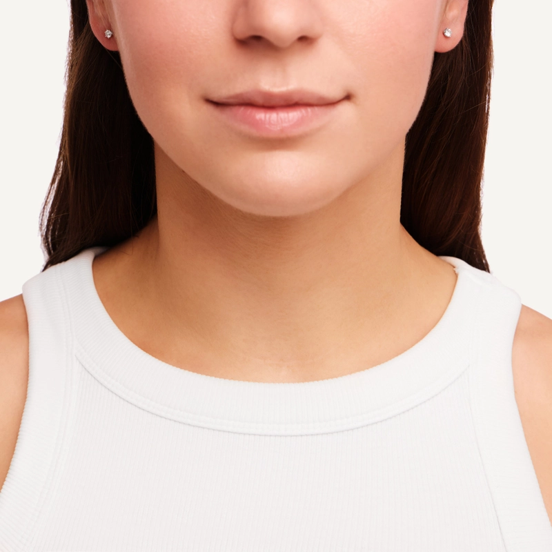 Серьги Классические, Размер 3.25, Серебро