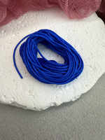 Шнур для плетения браслетов 0,8 мм, Королевский синий (5 м)