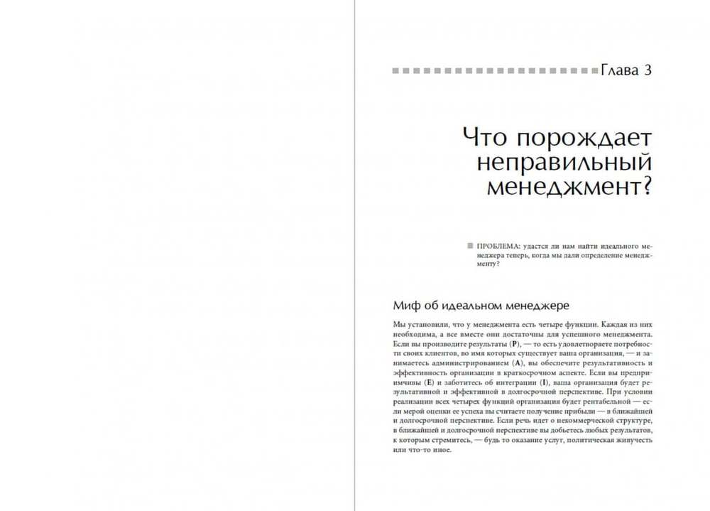 Идеальный руководитель. Почему им нельзя стать и что из этого следует. Ицхак Адизес