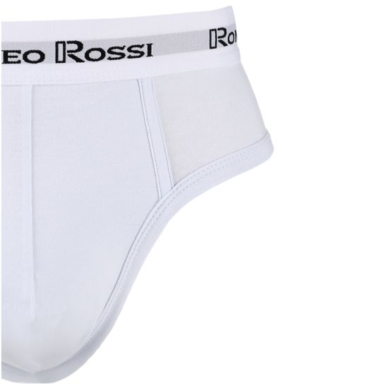 Мужские трусы брифы белые Romeo Rossi RR367-1