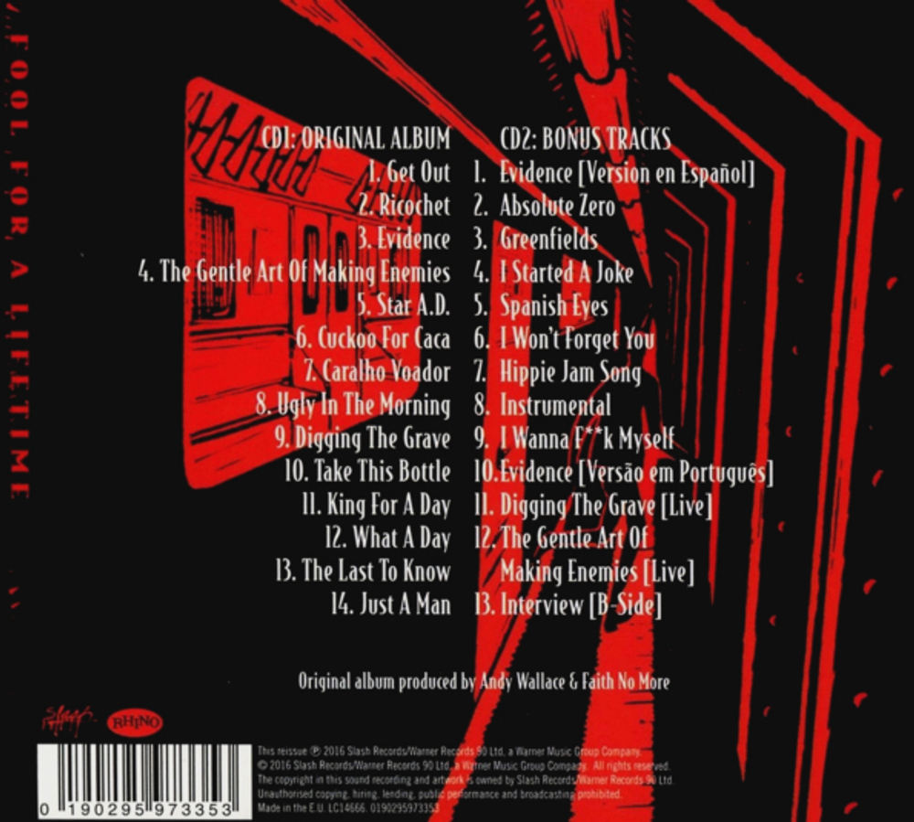 Faith No More / King For A Day… Fool For A Lifetime (2CD)