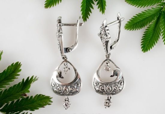 Серьги "Птицы небесные"_3