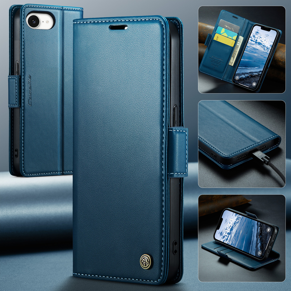 Чехол-книжка CaseMe Smooth iPhone 16e