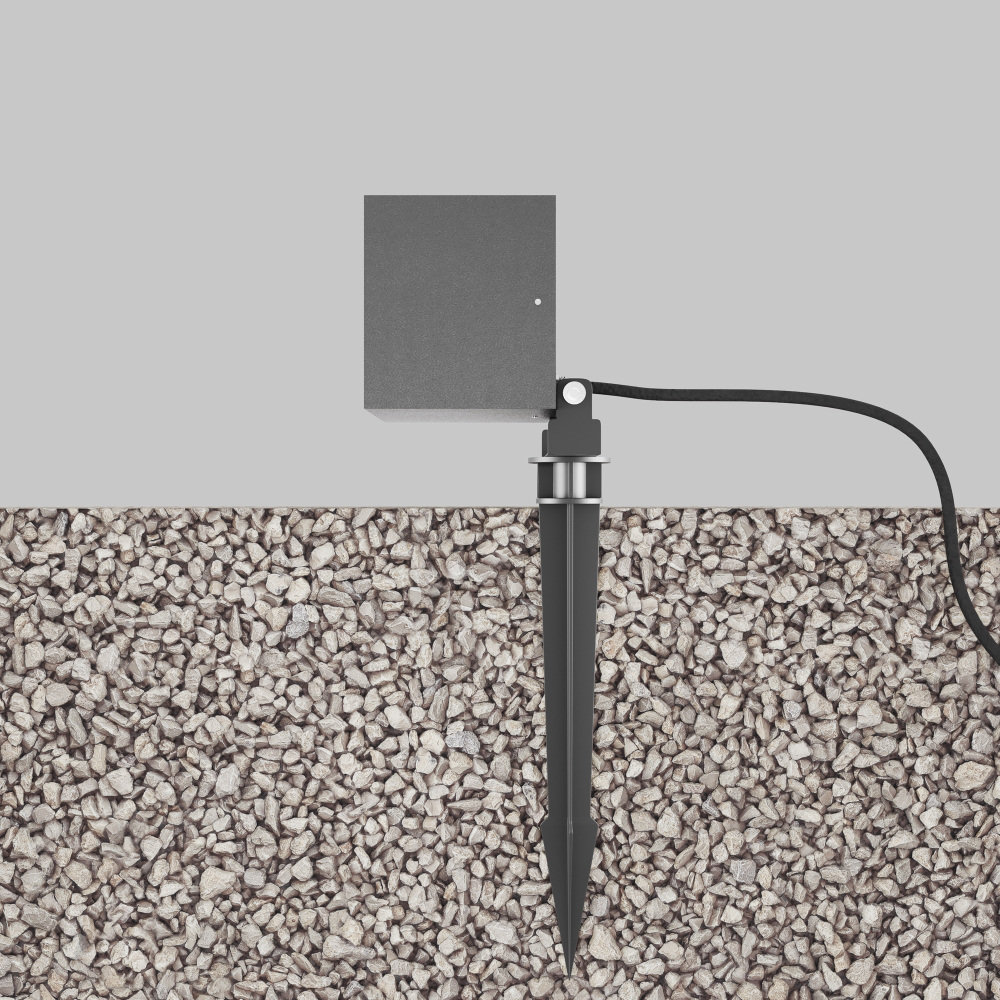 Грунтовый светодиодный светильник Maytoni Ares O309FL-L8B3K