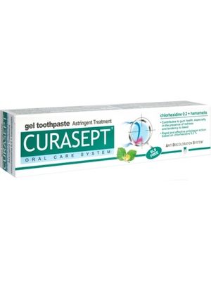 CURASEPT ADS 720 ASTRIGENT GEL ТOOTHPASTE Зубная паста гелеобразная хлоргексидин диглюконат 0,20% с гамамелисом виргинским, 75 мл