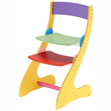 Растущий стул "ПАВЛИН", разноцветный