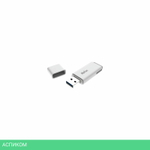 USB Flash-накопитель Netac U185 2.0 16GB белый (NT03U185N-016G-20WH)