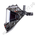 Маска сварщика КОРУНД МЕГА чёрная (ф-р MEGA, внеш. регулировка) в коробке